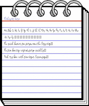 Thahiyat Demo Regular animated font preview Thahiyat Demo Regular animated font preview