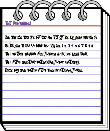 The Aquabats! Regular animated font preview The Aquabats! Regular animated font preview