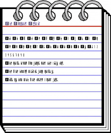 The Commuter Regular animated font preview The Commuter Regular animated font preview