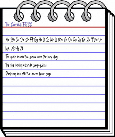 The Edensick FREE Regular animated font preview