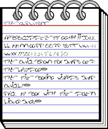 The Guru Font Regular animated font preview