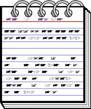 The Point Regular animated font preview