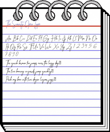 The Suavity Regular animated font preview The Suavity Regular animated font preview