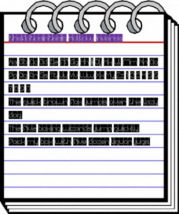 thefotosintesis-Hollow-Inverse Regular animated font preview