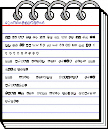 TheFreakyFace2 Regular animated font preview TheFreakyFace2 Regular animated font preview