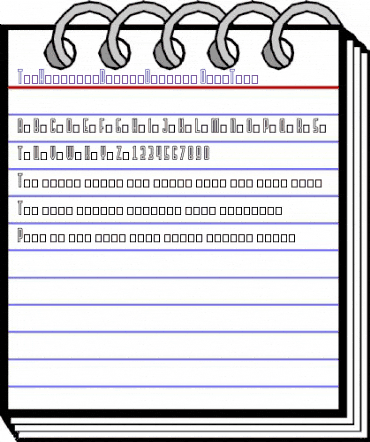 TheHangoverDecadeOutline Outline animated font preview