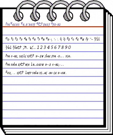 The Serif Semi Light- Regular animated font preview