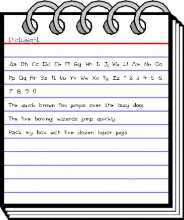 thirtyeight Regular animated font preview thirtyeight Regular animated font preview