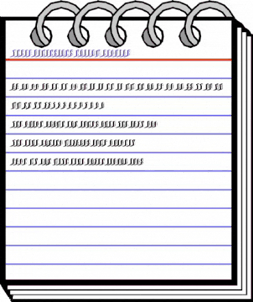 Three Dimensions Hollow Regular animated font preview Three Dimensions Hollow Regular animated font preview