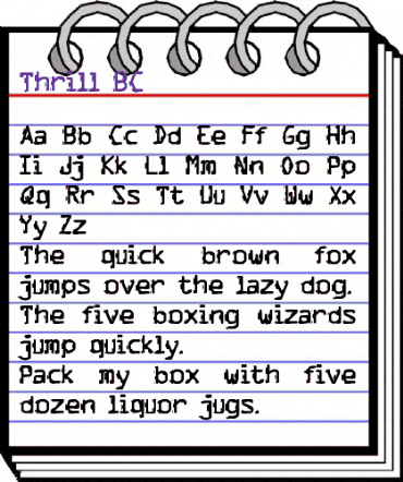 New Regular animated font preview