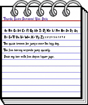 Thurdy Sicks_PersonalUseOnly Regular animated font preview Thurdy Sicks_PersonalUseOnly Regular animated font preview