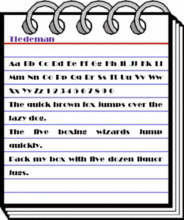 Tiedeman Regular animated font preview Tiedeman Regular animated font preview