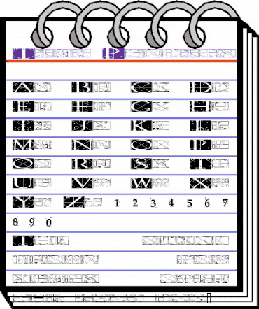 Time Pundits Regular animated font preview Time Pundits Regular animated font preview