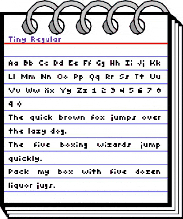 New Regular animated font preview