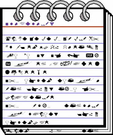 Tinydings Regular animated font preview