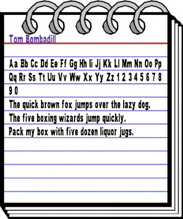 tom_bombadill Regular animated font preview