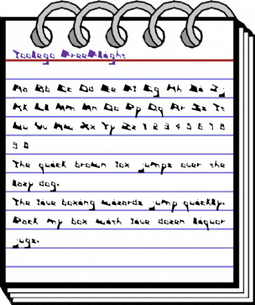 Toolego-FreeFlight Regular animated font preview Toolego-FreeFlight Regular animated font preview
