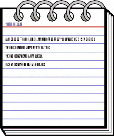 Torpedo-Regular Regular animated font preview Torpedo-Regular Regular animated font preview