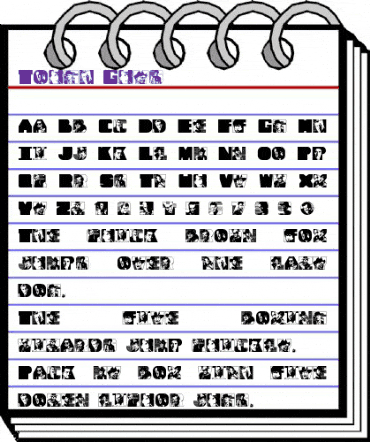 Tough Guyz Regular animated font preview Tough Guyz Regular animated font preview