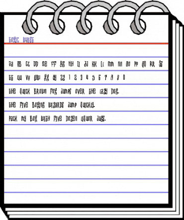 Toxic waist Regular animated font preview Toxic waist Regular animated font preview