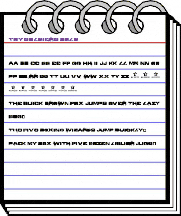 TOY_SOLDIERS Bold animated font preview TOY_SOLDIERS Bold animated font preview