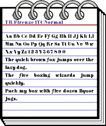 TR Firenze ITCNormal animated font preview TR Firenze ITCNormal animated font preview