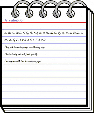 TR Freehand575 Regular animated font preview TR Freehand575 Regular animated font preview