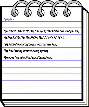 Trance 1 Regular animated font preview Trance 1 Regular animated font preview