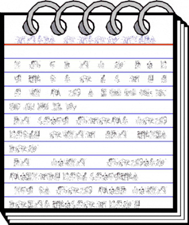 Trendy Pornography Regular animated font preview