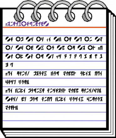 TrigunMaximumJ Regular animated font preview