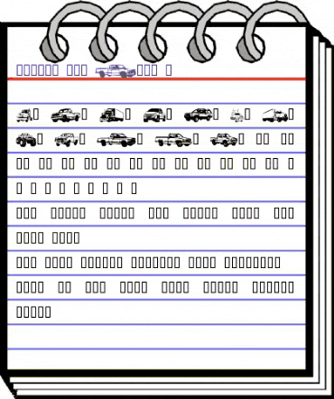 Trucks for Judy *S* Regular animated font preview Trucks for Judy *S* Regular animated font preview