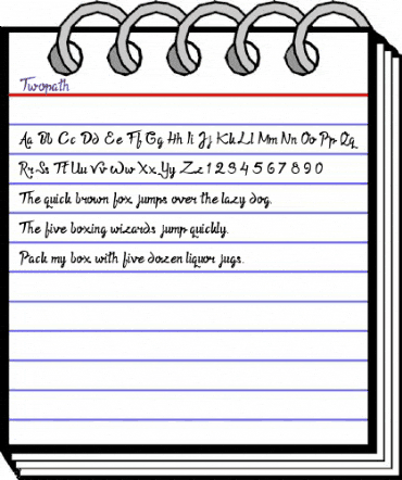 Twopath Regular Regular animated font preview Twopath Regular Regular animated font preview