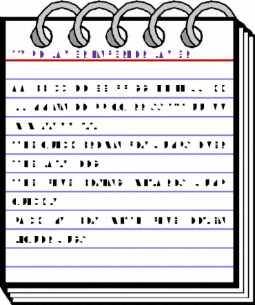 Typo Layer Inferior Layer animated font preview