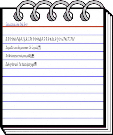 Typo-Longest Light Demo Italic animated font preview Typo-Longest Light Demo Italic animated font preview