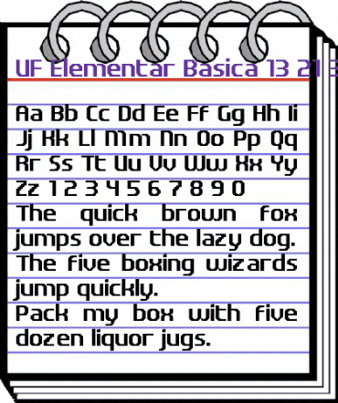 UF Elementar Basica 13.21.3 a Regular animated font preview UF Elementar Basica 13.21.3 a Regular animated font preview