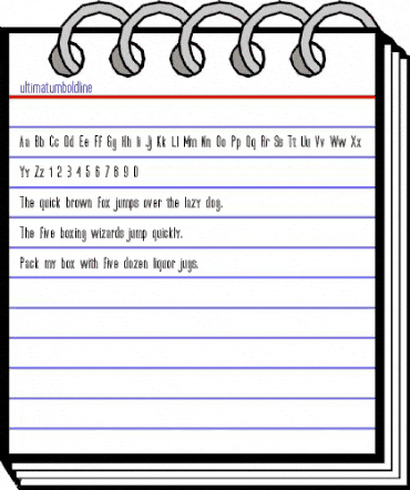 ultimatum bold line Regular animated font preview ultimatum bold line Regular animated font preview