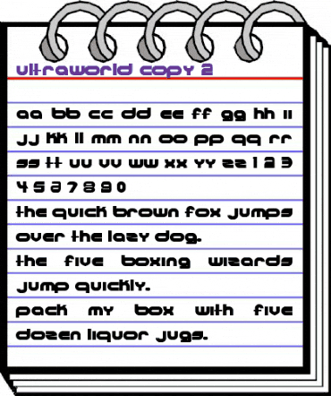 Ultraworld Regular animated font preview Ultraworld Regular animated font preview