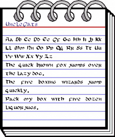 UncleFats Regular animated font preview UncleFats Regular animated font preview