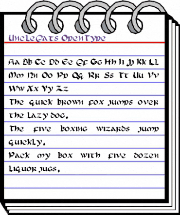 UncleFats Regular animated font preview UncleFats Regular animated font preview