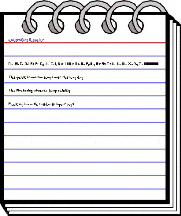 underskore Regular animated font preview underskore Regular animated font preview