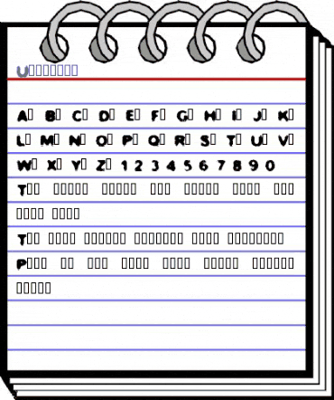 Undertow Regular animated font preview Undertow Regular animated font preview