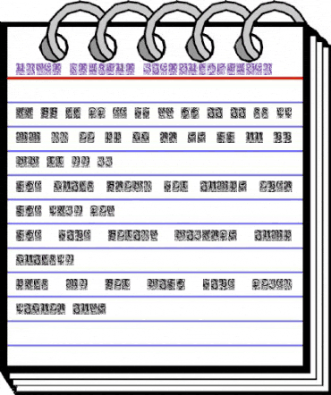 Unger-Fraktur Zierbuchstaben Regular animated font preview