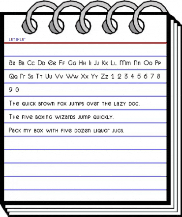 unifur Regular animated font preview unifur Regular animated font preview