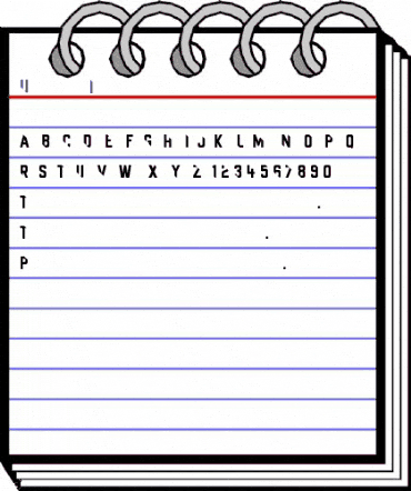 Universal Ignorance Regular animated font preview