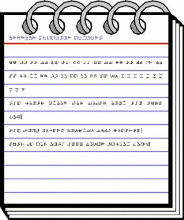 Unknown Baybayin Variant Regular animated font preview