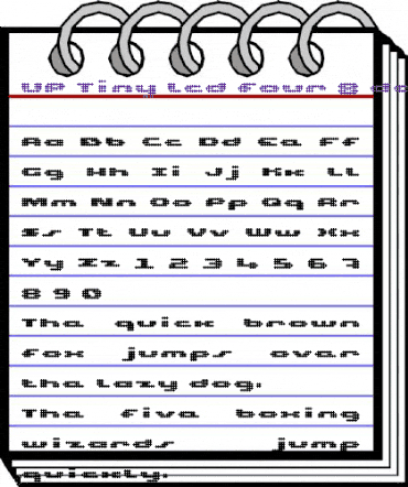 UP Tiny lcd four 8 decoC Regular animated font preview UP Tiny lcd four 8 decoC Regular animated font preview
