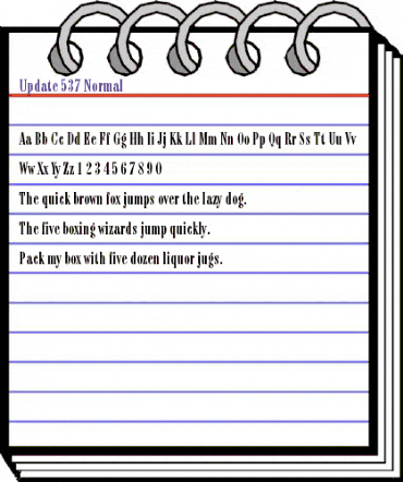 Update 537 Normal animated font preview Update 537 Normal animated font preview