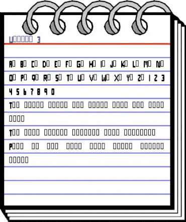 Uppity 3 Regular animated font preview Uppity 3 Regular animated font preview