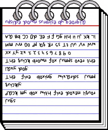 upside down surprise by georgia Regular animated font preview upside down surprise by georgia Regular animated font preview