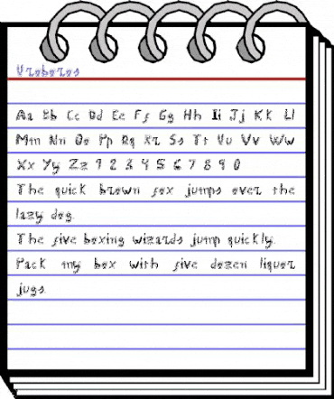 Uroboros Regular animated font preview